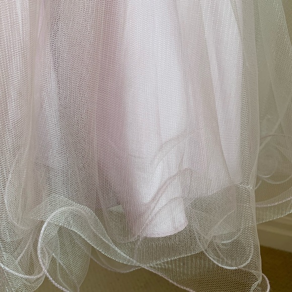 Beautiful youth pink special occasion dress. Size XS. Worn once. - Picture 5 of 6